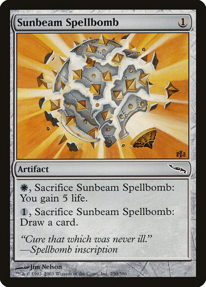 Magibomba de Raio de Sol / Sunbeam Spellbomb - Magic: The Gathering - MoxLand