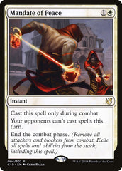 Mandato de Paz / Mandate of Peace - Magic: The Gathering - MoxLand