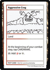 Aggressive Crag - Magic: The Gathering - MoxLand