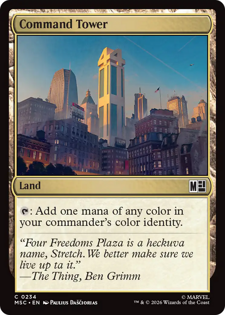 Torre de Comando / Command Tower - Magic: The Gathering - MoxLand