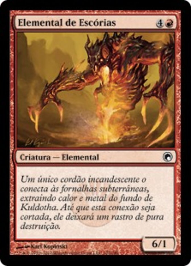 Elemental de Escórias / Scoria Elemental - Magic: The Gathering - MoxLand