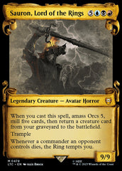 Sauron, Senhor dos Anéis / Sauron, Lord of the Rings - Magic: The Gathering - MoxLand