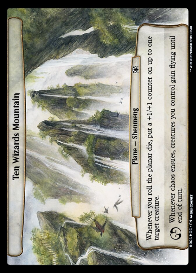 Montanha dos Dez Magos / Ten Wizards Mountain - Magic: The Gathering - MoxLand