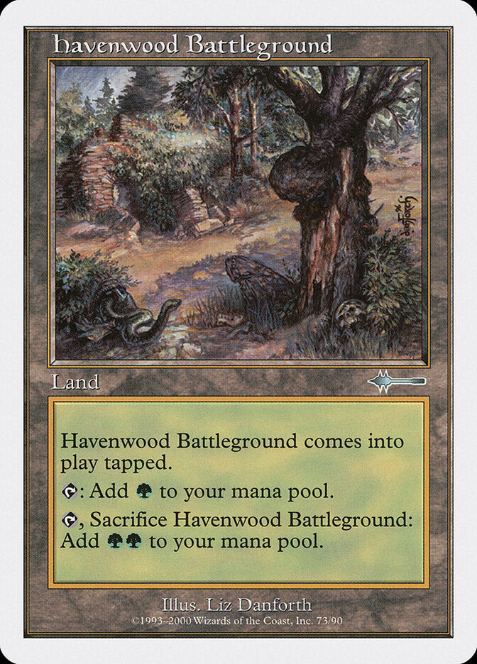Campo de Batalha de Havenwood / Havenwood Battleground - Magic: The Gathering - MoxLand