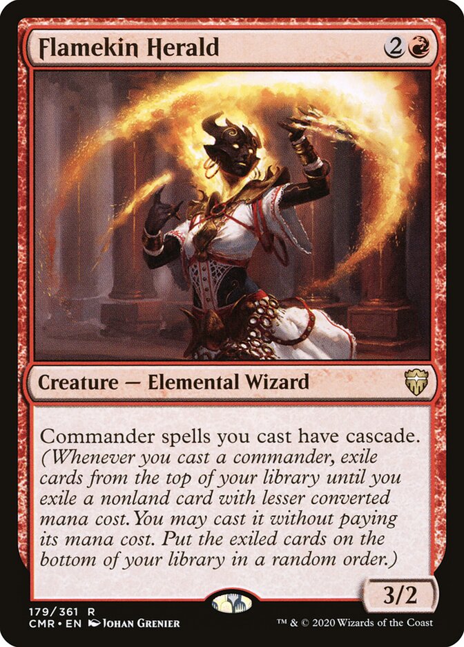 Arauto Flamíneo / Flamekin Herald - Magic: The Gathering - MoxLand