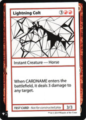 Lightning Colt - Magic: The Gathering - MoxLand