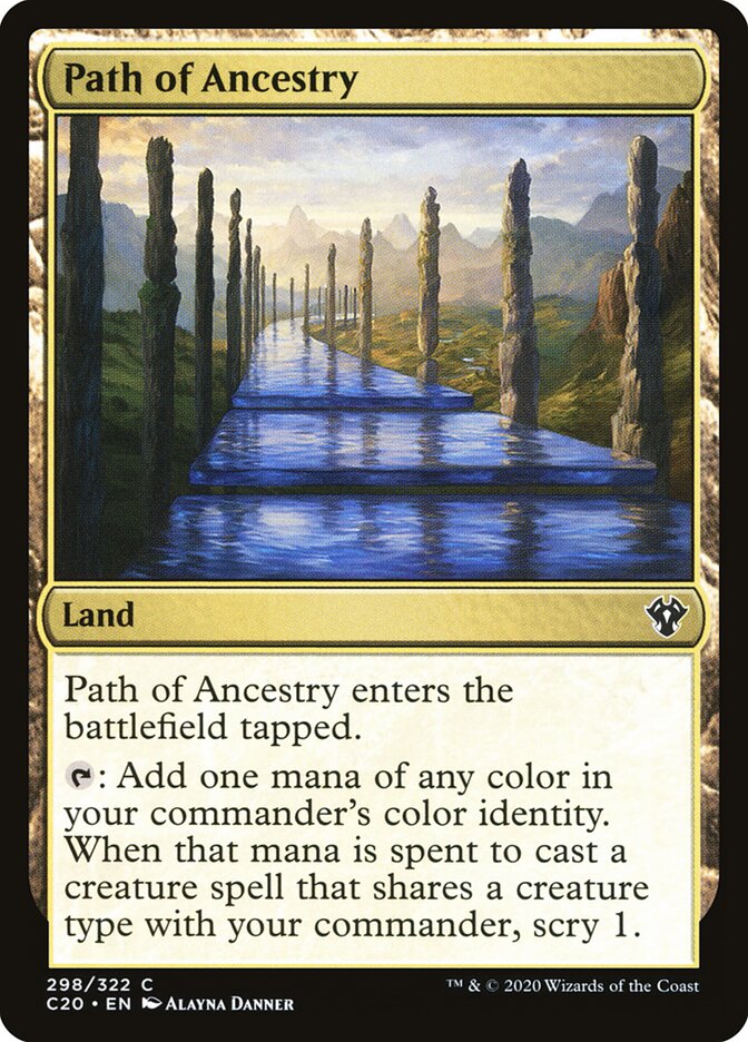 Caminho da Ascendência / Path of Ancestry - Magic: The Gathering - MoxLand