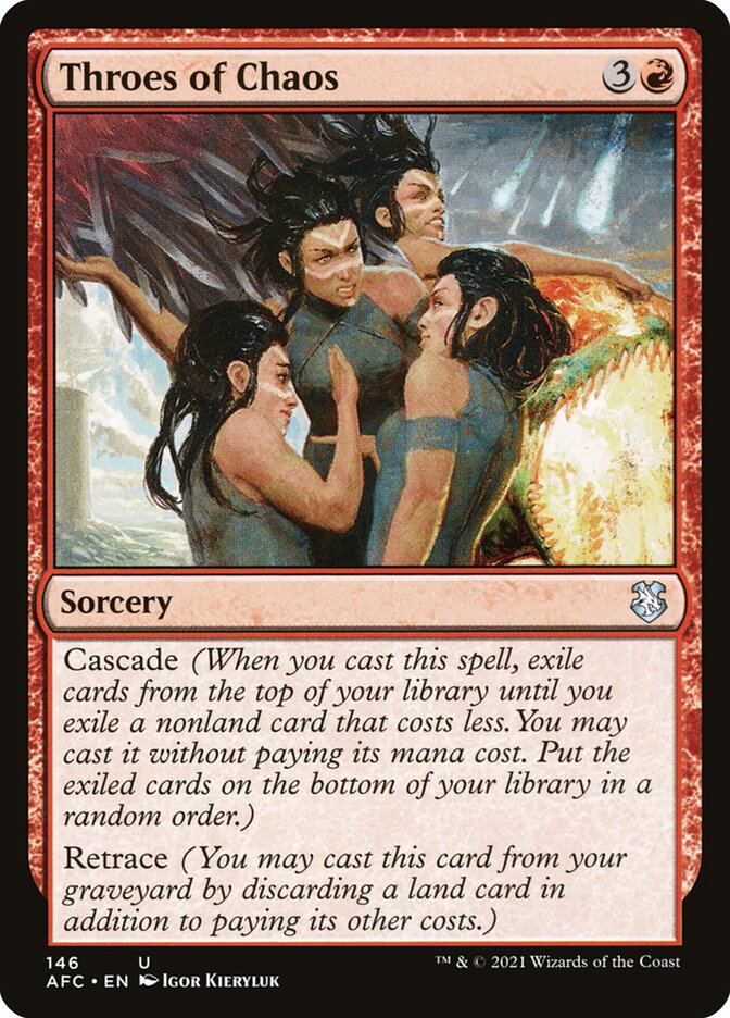 Aflição do Caos / Throes of Chaos - Magic: The Gathering - MoxLand