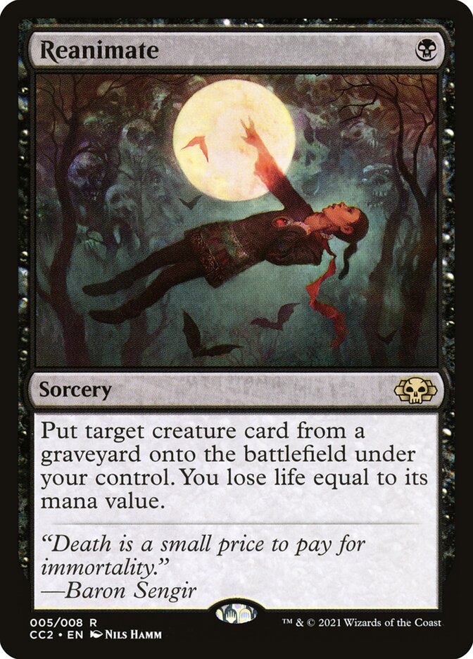 Reanimar / Reanimate - Magic: The Gathering - MoxLand