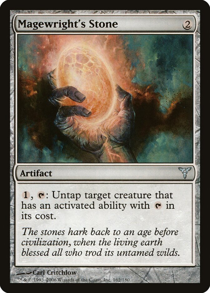 Pedra do Criador de Magos / Magewright's Stone - Magic: The Gathering - MoxLand