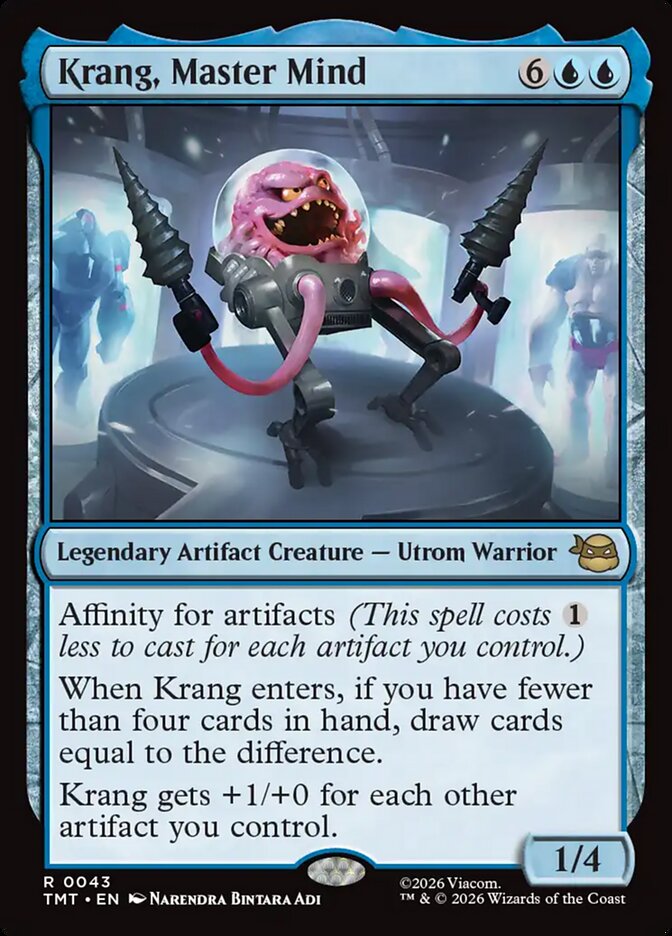 Krang, Master Mind - Magic: The Gathering - MoxLand