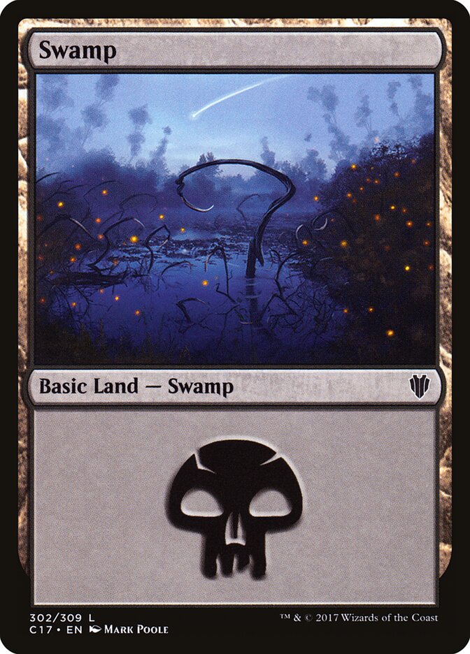Pântano / Swamp - Magic: The Gathering - MoxLand