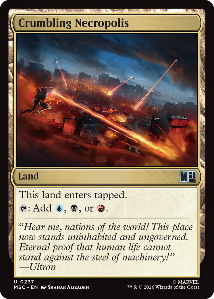Necrópole Despedaçada / Crumbling Necropolis - Magic: The Gathering - MoxLand