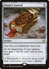 Diário de Venser / Venser's Journal - Magic: The Gathering - MoxLand