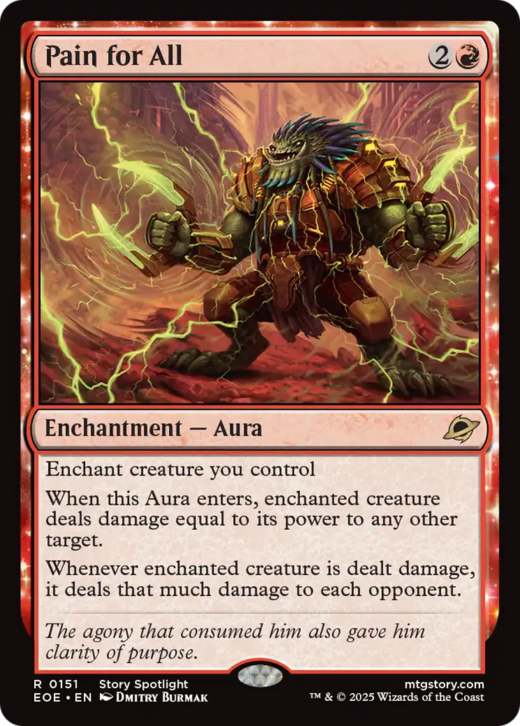 Dor a Todos / Pain for All - Magic: The Gathering - MoxLand