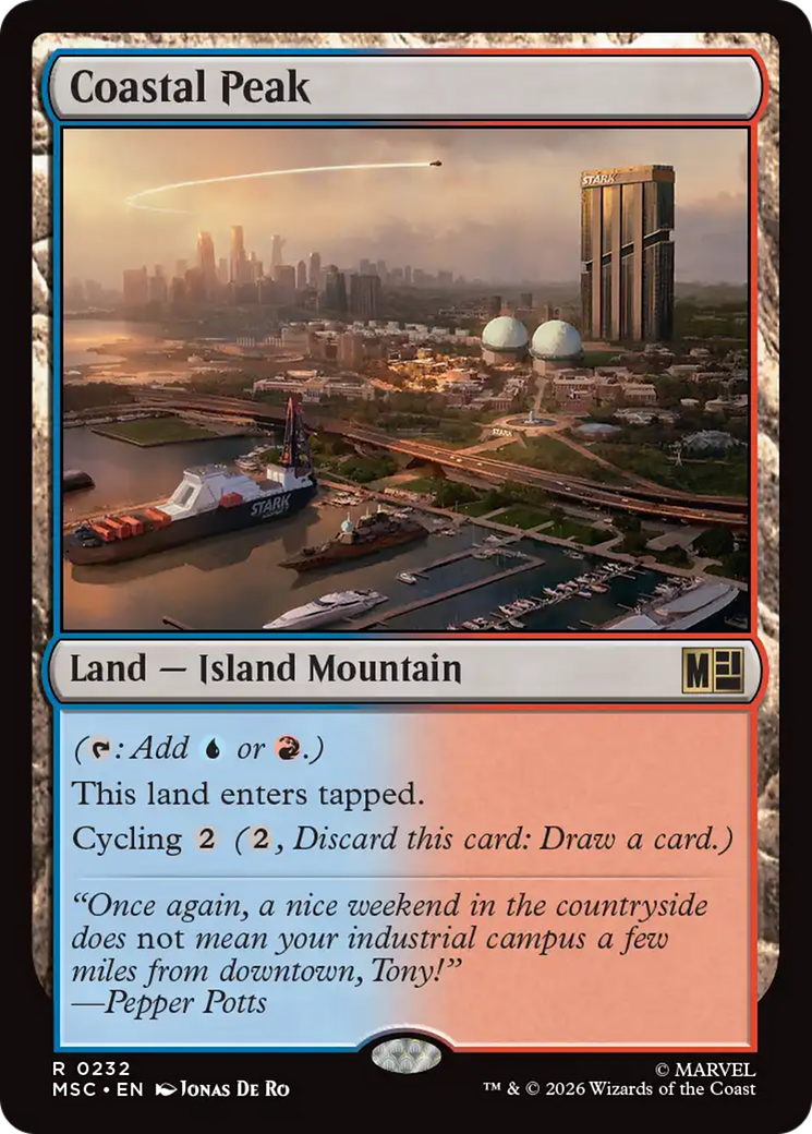 Coastal Peak / Coastal Peak - Magic: The Gathering - MoxLand