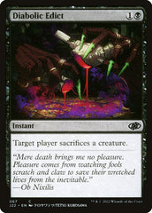 Édito Diabólico / Diabolic Edict - Magic: The Gathering - MoxLand