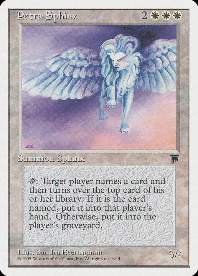 Petra Sphinx / Petra Sphinx - Magic: The Gathering - MoxLand