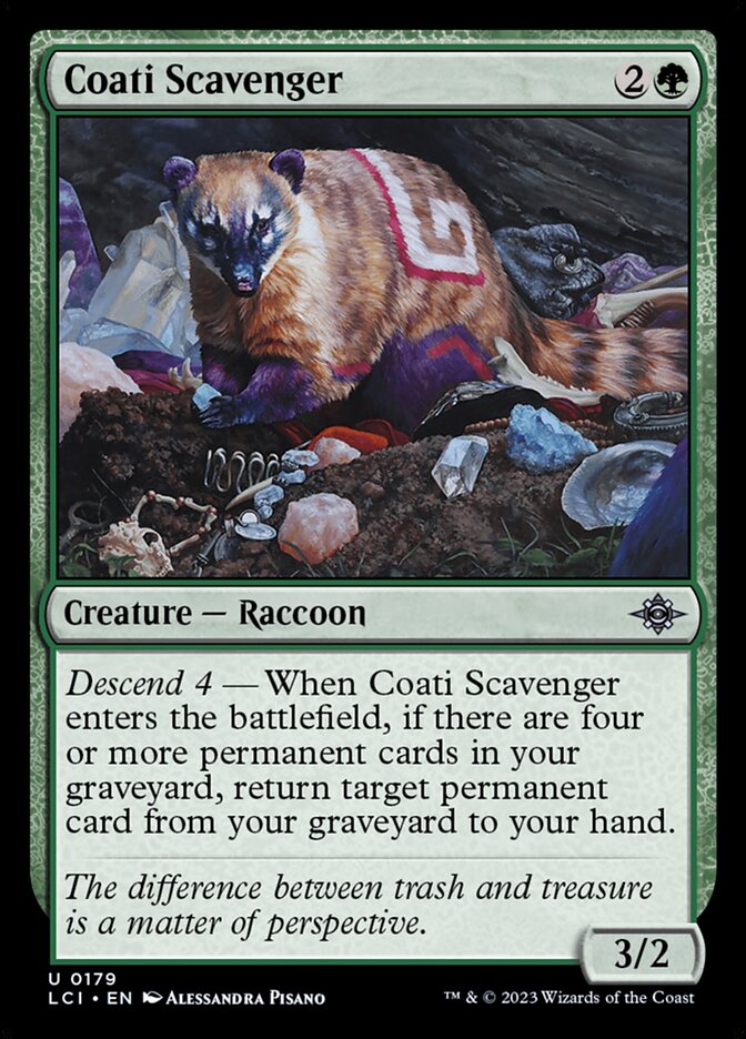 Quati Catador / Coati Scavenger - Magic: The Gathering - MoxLand