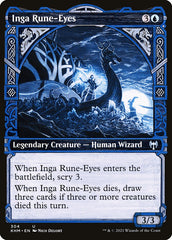 Inga Olhos Rúnicos / Inga Rune-Eyes - Magic: The Gathering - MoxLand