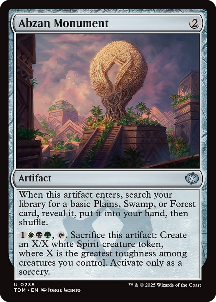 Monumento Abzan / Abzan Monument - Magic: The Gathering - MoxLand