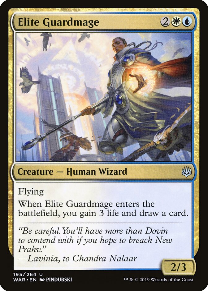 Magiguarda de Elite / Elite Guardmage - Magic: The Gathering - MoxLand