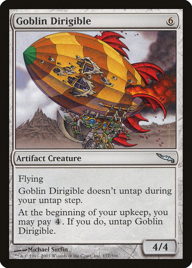 Dirigível dos Goblins / Goblin Dirigible - Magic: The Gathering - MoxLand