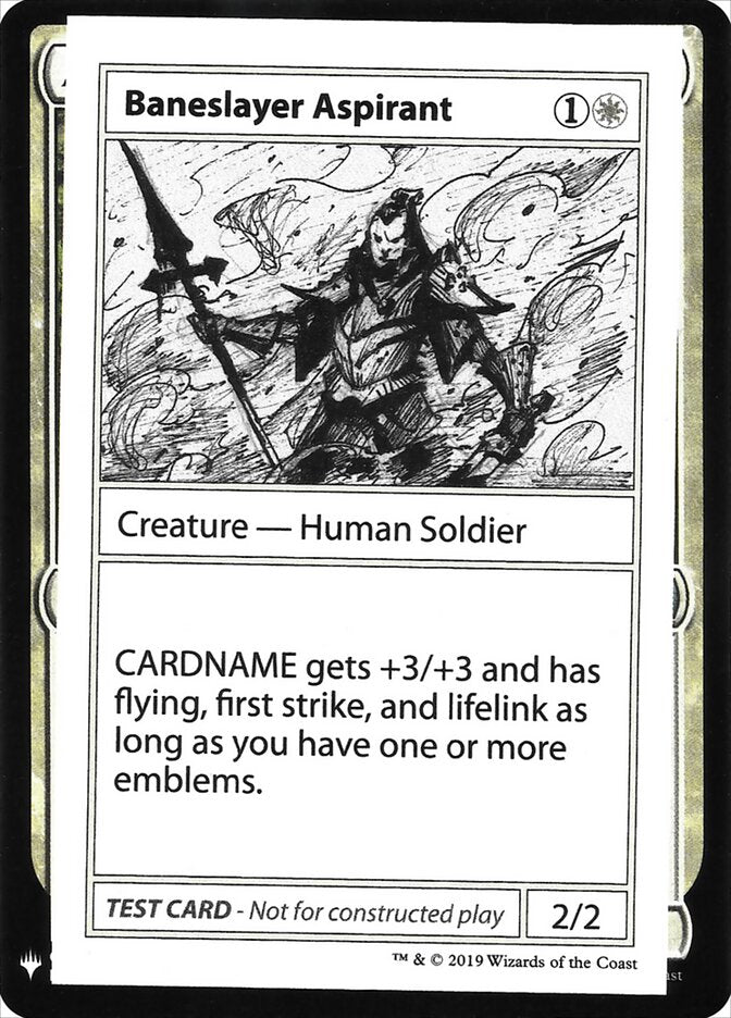 Baneslayer Aspirant - Magic: The Gathering - MoxLand