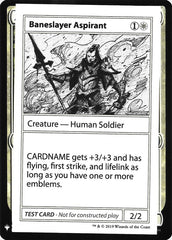 Baneslayer Aspirant - Magic: The Gathering - MoxLand