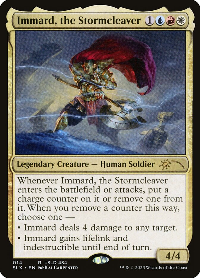 Immard, the Stormcleaver - Magic: The Gathering - MoxLand