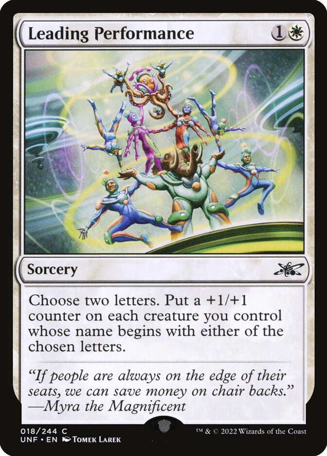 Leading Performance - Magic: The Gathering - MoxLand