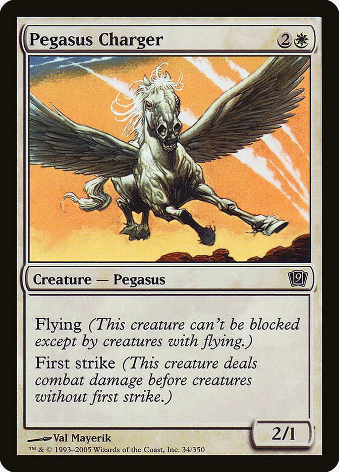 Pégaso Atacante / Pegasus Charger - Magic: The Gathering - MoxLand