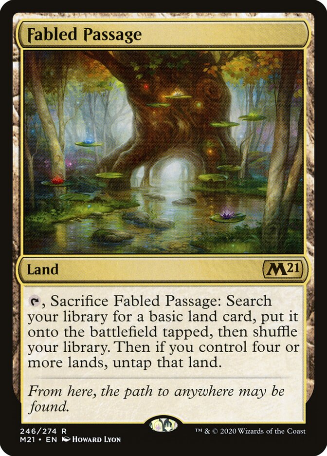 Passagem Fabulosa / Fabled Passage - Magic: The Gathering - MoxLand