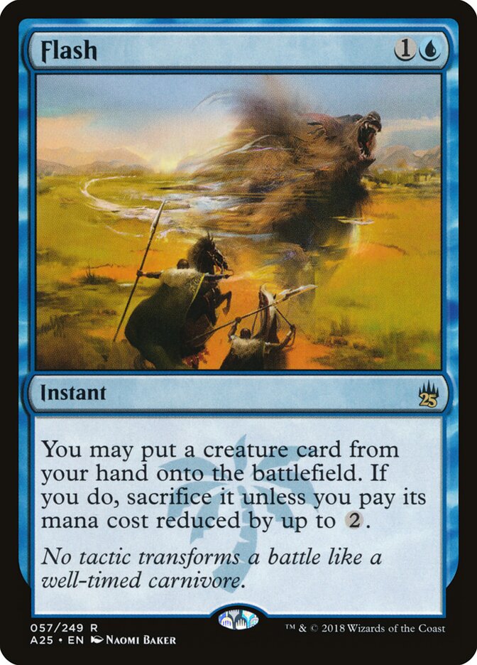 Lampejo / Flash - Magic: The Gathering - MoxLand