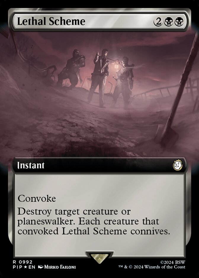 Esquema Letal / Lethal Scheme - Magic: The Gathering - MoxLand