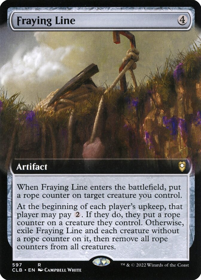 Corda Puída / Fraying Line - Magic: The Gathering - MoxLand