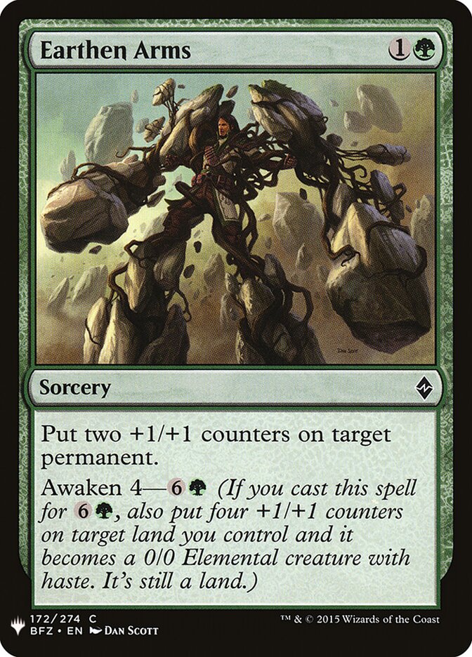 Armas Terrenas / Earthen Arms - Magic: The Gathering - MoxLand