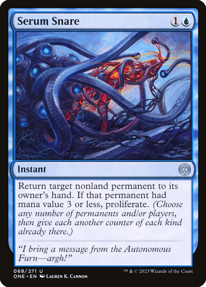 Armadilha do Soro / Serum Snare - Magic: The Gathering - MoxLand