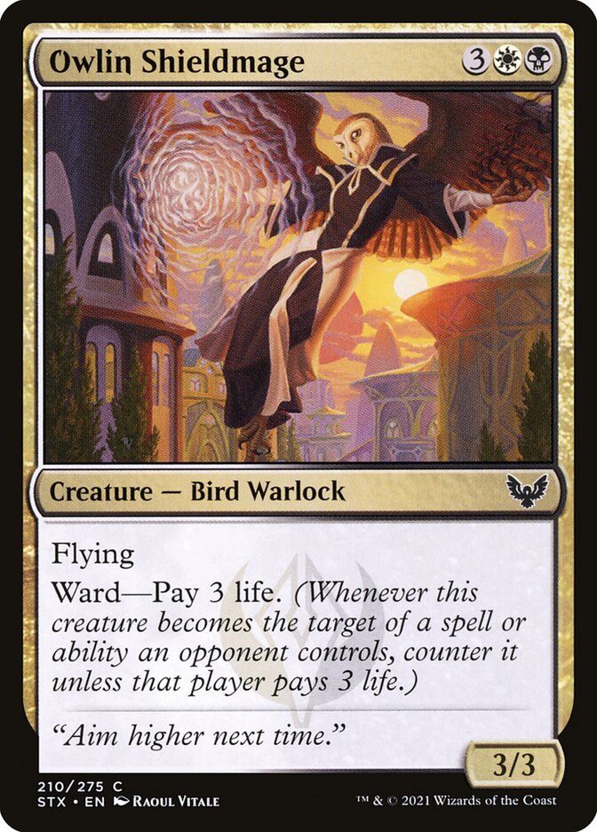 Escudomante Corujim / Owlin Shieldmage - Magic: The Gathering - MoxLand