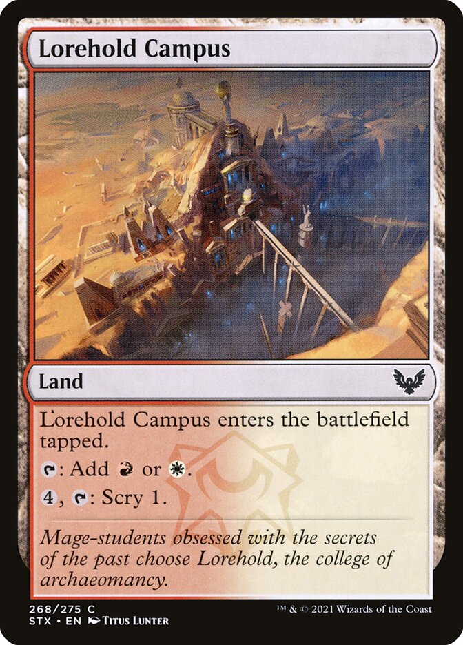 Campus de Sapioforte / Lorehold Campus - Magic: The Gathering - MoxLand