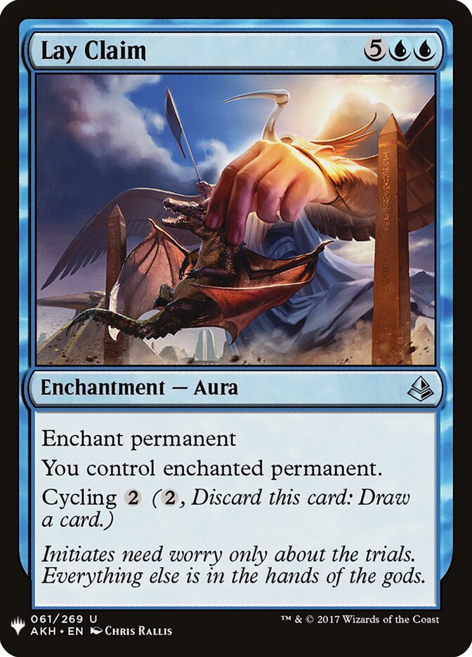 Clamar Posse / Lay Claim - Magic: The Gathering - MoxLand