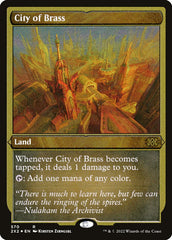 Cidade de Bronze / City of Brass - Magic: The Gathering - MoxLand