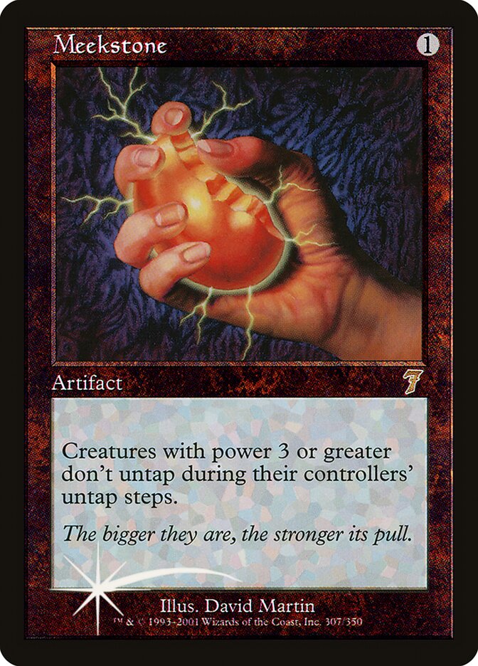 Pedra da Submissão / Meekstone - Magic: The Gathering - MoxLand