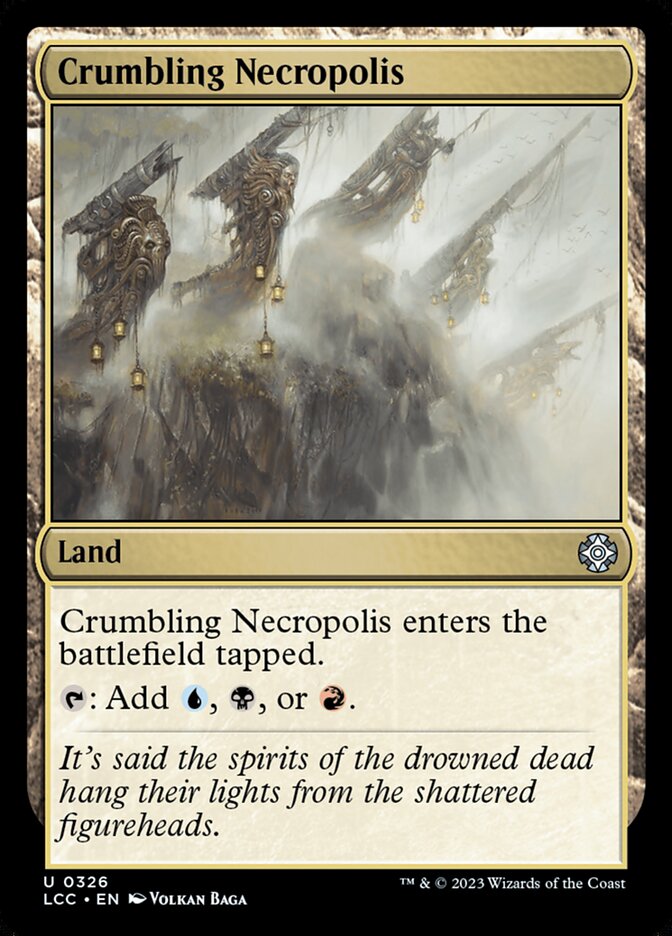 Necrópole Despedaçada / Crumbling Necropolis - Magic: The Gathering - MoxLand