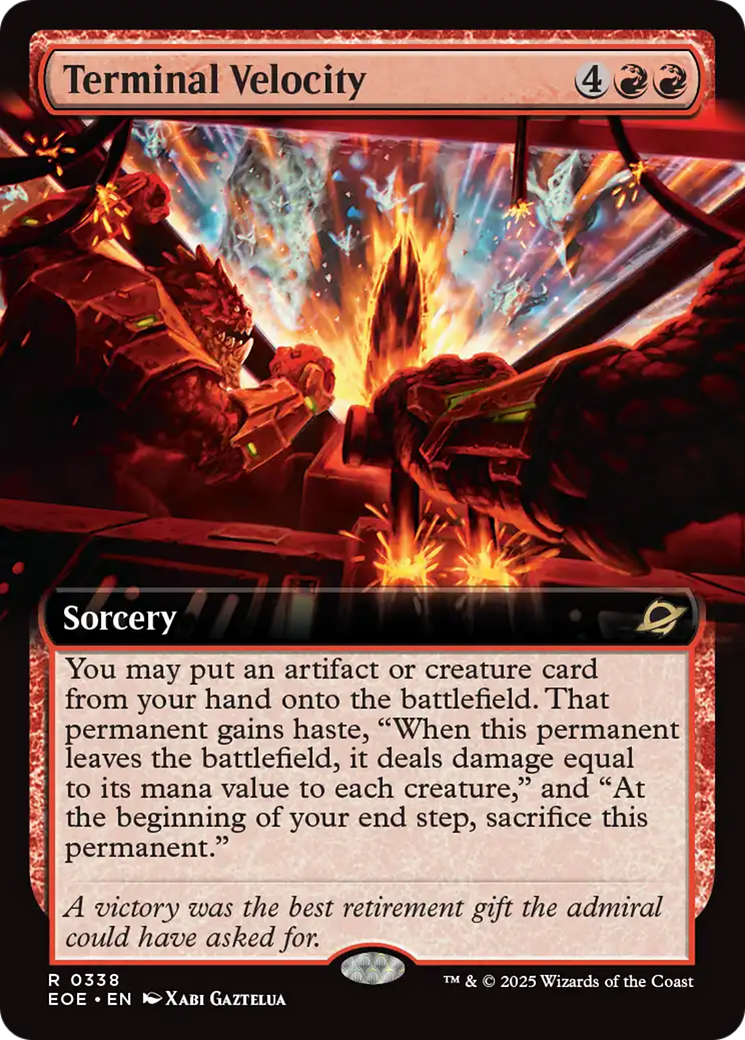 Velocidade Terminal / Terminal Velocity - Magic: The Gathering - MoxLand
