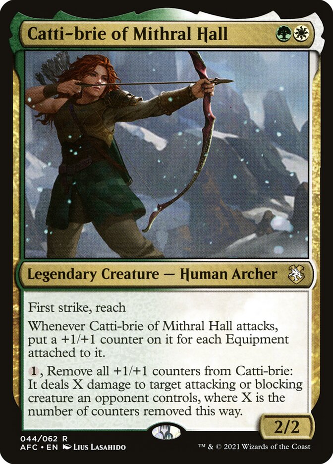 Cattibrie do Salão Mitral / Catti-brie of Mithral Hall - Magic: The Gathering - MoxLand