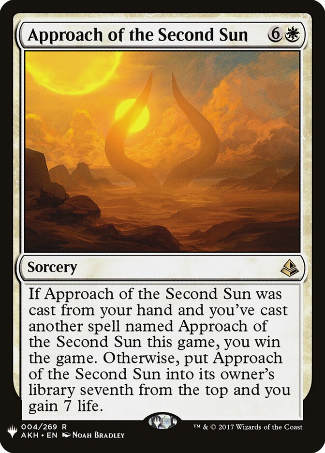 Aproximação do Segundo Sol / Approach of the Second Sun - Magic: The Gathering - MoxLand