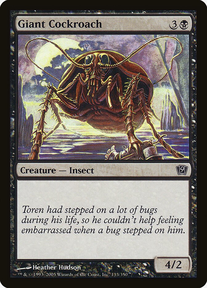 Barata Gigante / Giant Cockroach - Magic: The Gathering - MoxLand
