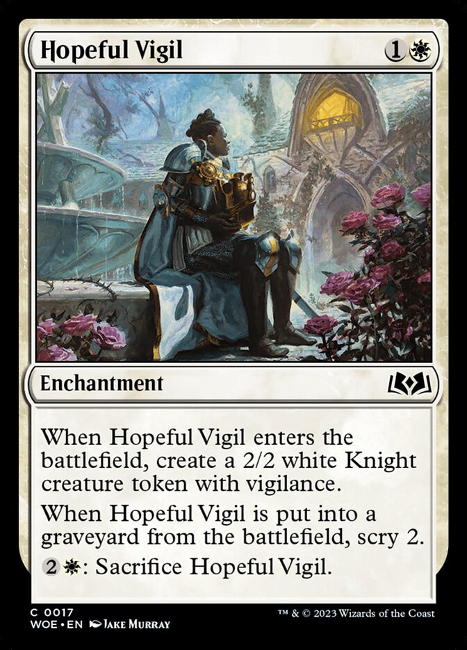 Vigília Esperançosa / Hopeful Vigil - Magic: The Gathering - MoxLand