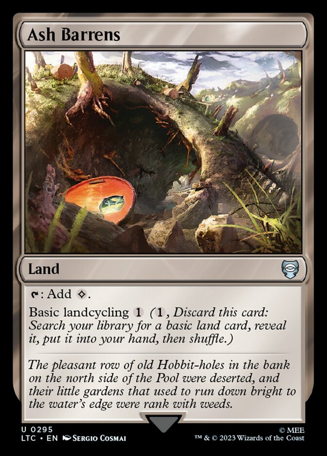 Desolação Fumegante / Ash Barrens - Magic: The Gathering - MoxLand